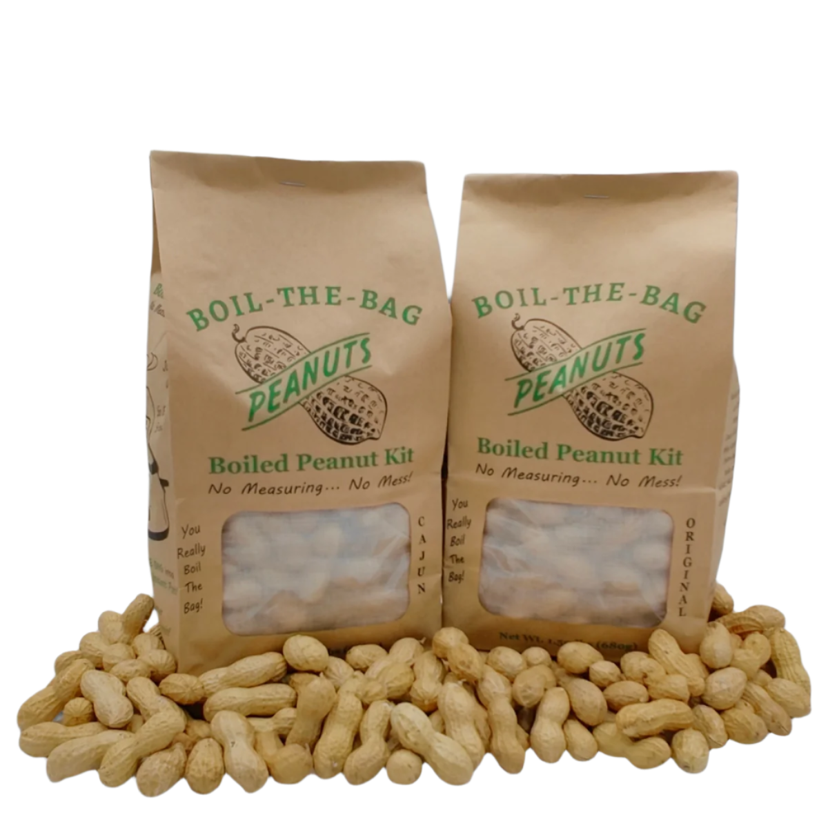 Boil-The-Bag Boiled Peanuts (2 Bags)