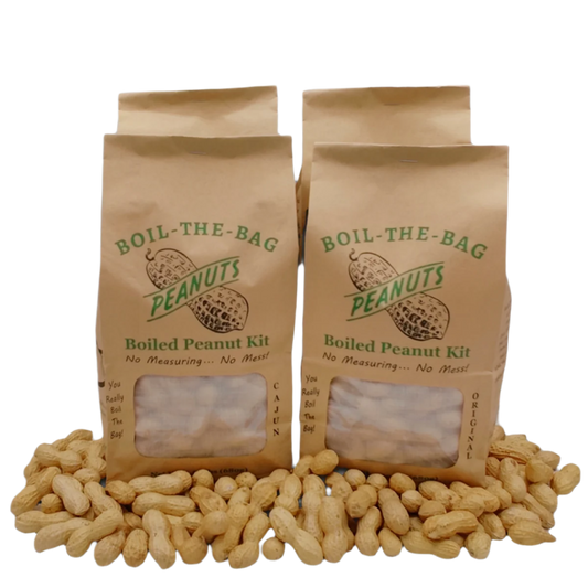 Boil-The-Bag Boiled Peanuts (4 Bags)