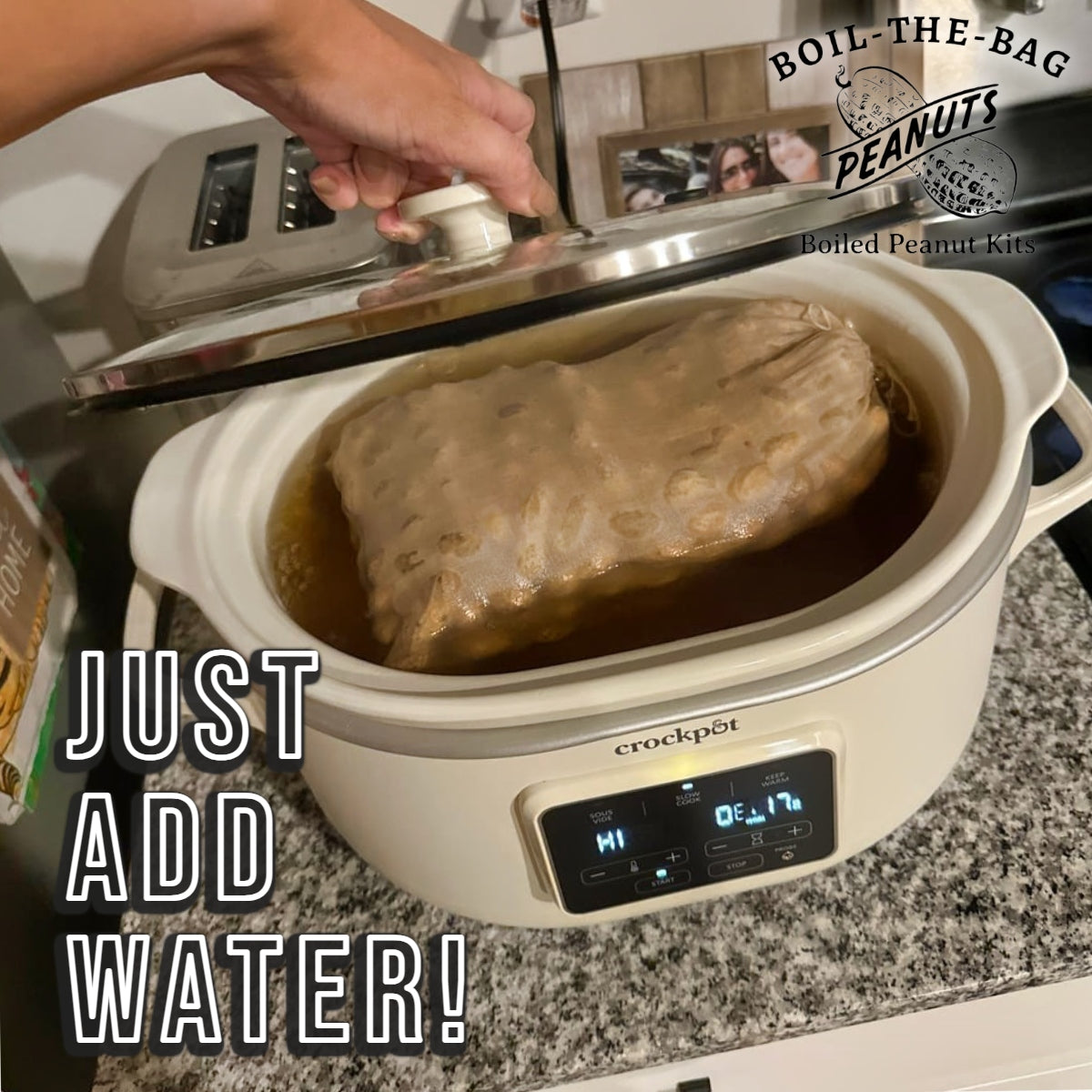 Boil-The-Bag Boiled Peanuts (2 Bags)