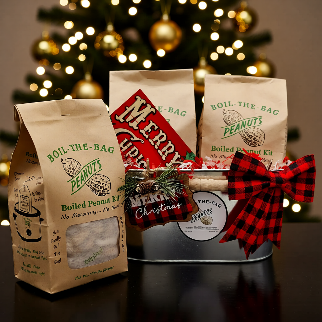 Christmas Triple Bag Bucket