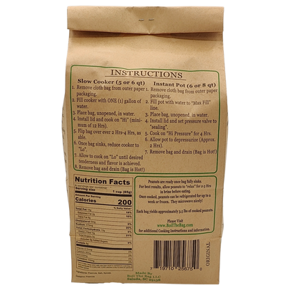 Boil-The-Bag Boiled Peanuts - (6 Bags)