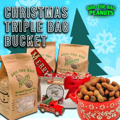 Christmas Triple Bag Bucket