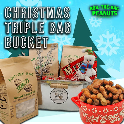 Christmas Triple Bag Bucket