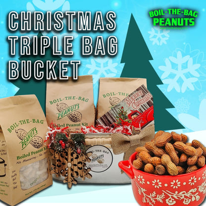 Christmas Triple Bag Bucket