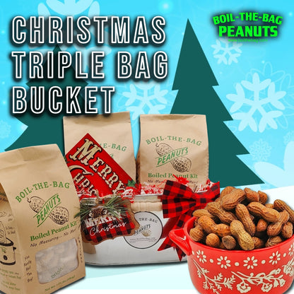 Christmas Triple Bag Bucket