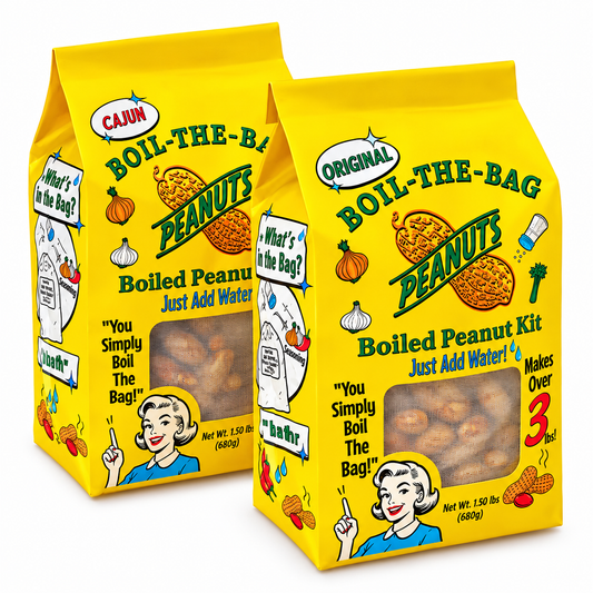 Boil-The-Bag Boiled Peanuts (2 Bags)