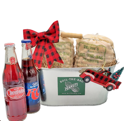 Christmas Back Porch Bucket