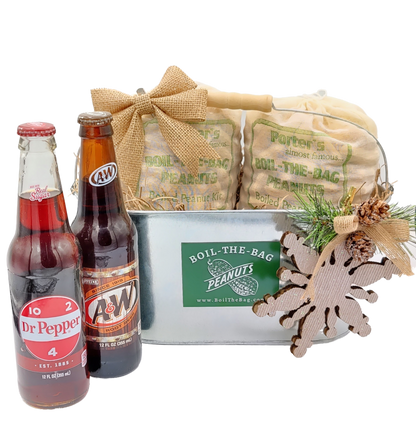 Christmas Back Porch Bucket