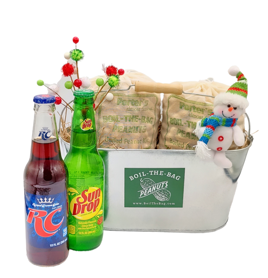 Christmas Back Porch Bucket