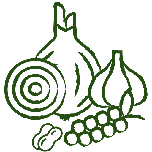 Peanuts and onions 