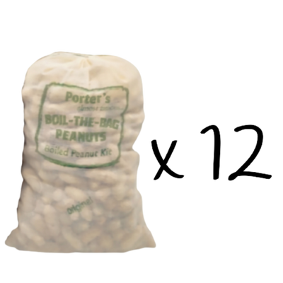 Boil-The-Bag Boiled Peanut Kit (12 Bags)